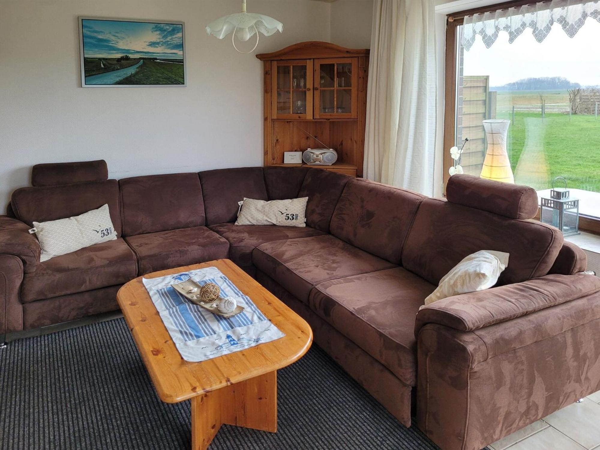 Spacious Apartments With Private Terrace Near The North Sea Dike Neßmersiel Bagian luar foto